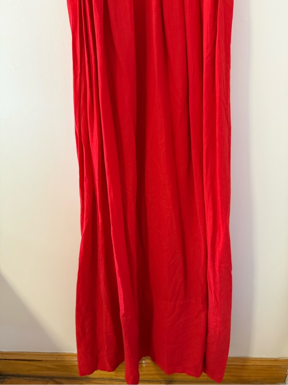 FARM Rio Red Maxi Dress with White Fish Detail - Picture 10 of 11